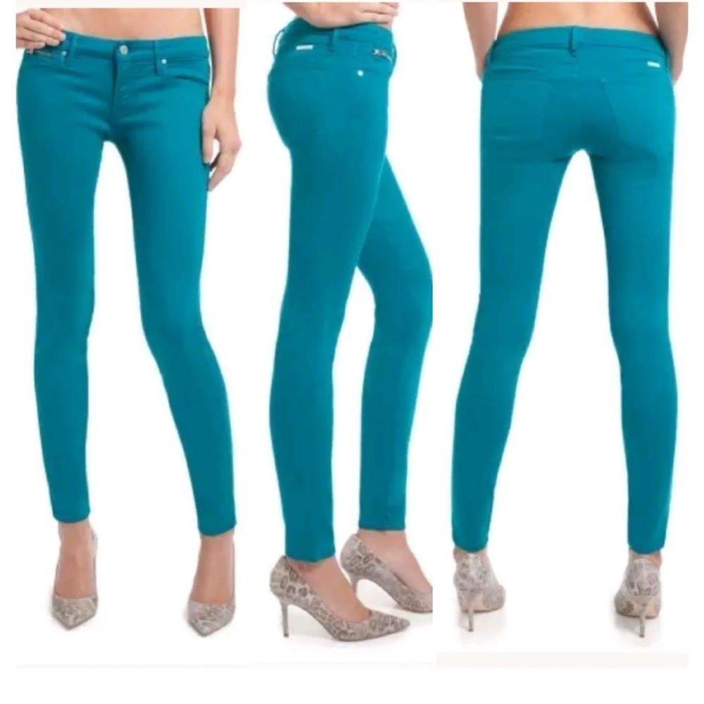 NWT GUESS by Marciano The Zip Pocket Skinny Jean Pants No. 67 - Colored Denim 24